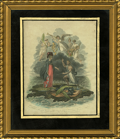 Britannia receiving Neptune’s Trident