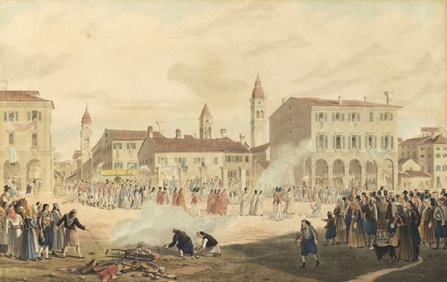 Joseph Cartwright - Procession of Saint Spyridon, Corfu
