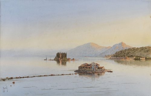 Spyridon Scarvelli - Vlacherna and Pontikonisi, Corfu