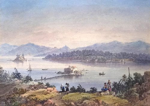 Joseph Schranz - Vlacherna and Pontikonisi, Corfu
